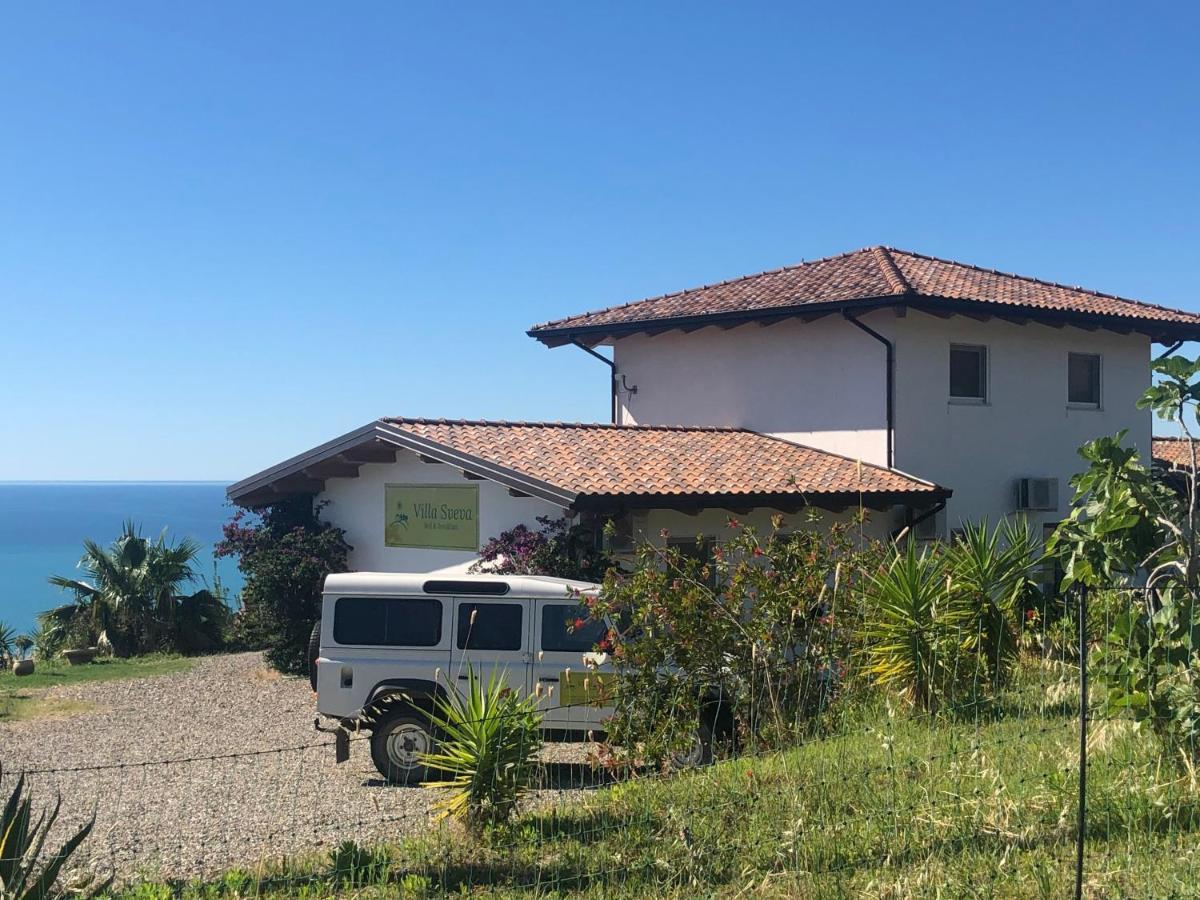 B&B Villa Sveva Rocca Imperiale Exterior foto
